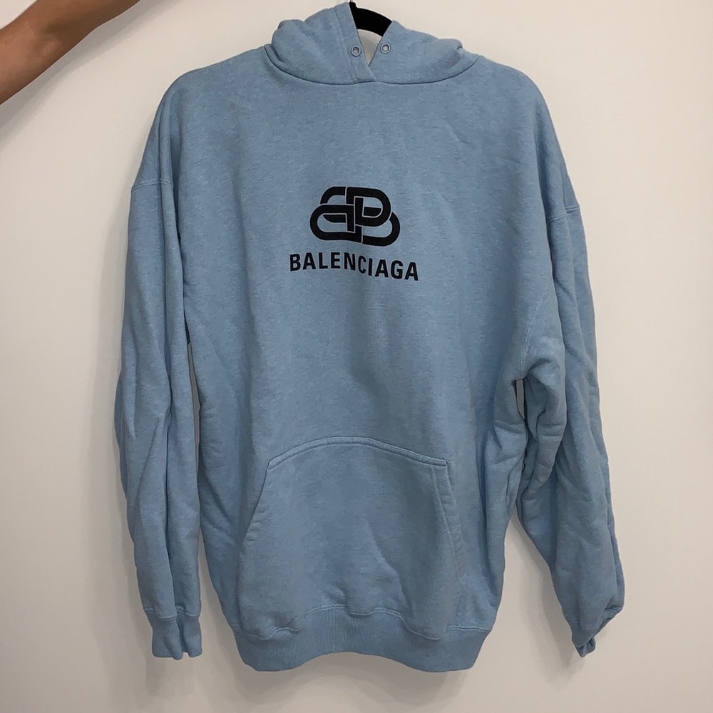 Balenciaga BB print hoodie